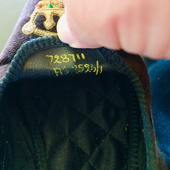 Barney’s of New York Brown Suede Slippers - Picture 5 of 7